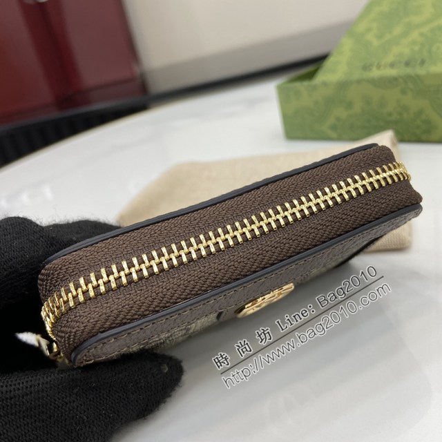 Gucci專櫃古馳最新款Ophidia系列小鑰匙包 jh2837型號：772307